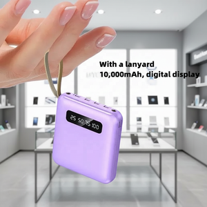 Custom Logo Brand Gifts Mini Power Bank Portable 10000mAh OEM Factory Powerbank Charger External Battery 10000 mah Power banks
