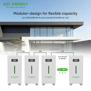 Gsl Energy Fabricant OEM/ODM Tour d'alimentation intégrée extérieure 20 kWh IP65 Solution de projet de batterie hybride hors réseau GSL10000U - Product Image 3
