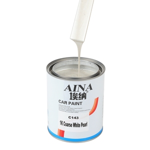 <span class=keywords><strong>Pintura</strong></span> Acrílica Monocomponente C143 de Alto Brillo para Automóviles, Revestimiento Líquido Blanco Resistente a la Intemperie - Product Image 1