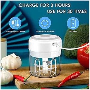 Factory Price Eco-Friendly Electric Cherry Pitter <b>Vegetable</b> PP Plastic Food <b>Chopper</b> Garlic - Product Image 3