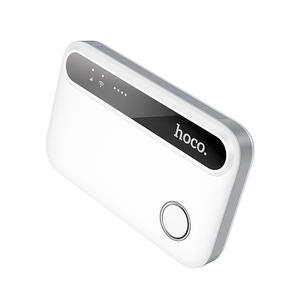 Hoco HI41 Router WiFi Portátil <span class=keywords><strong>Recargable</strong></span> de 150Mbps, Router WiFi 6 4G Móvil con <span class=keywords><strong>SIM</strong></span>, Mini Router WiFi de Bolsillo de 2100 mAh - Product Image 2