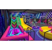 Centre sportif familial commercial, équipement de parc d'aventure personnalisé, aire de jeux intérieure pour enfants