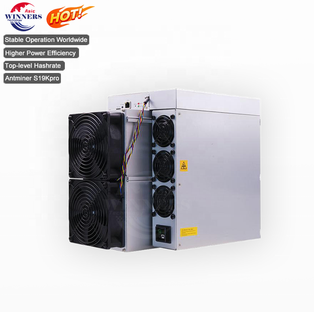 Bitmain Antminer S19K Pro/S19KPRO 120TH/110TH Crypto Mining Rig Hotsale SHA256 Mining Solution 120T/110T Mineiro Digital