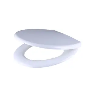 现代设计豪华白色马桶座圈热卖可调节浴室板配件，用于老式更换