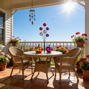 <span class=keywords><strong>Espejo</strong></span> Decorativo con Diseño de Flores Disco, Artesanía Ecológica Personalizada de Fábrica, Adornos Reflectantes para Fiestas de Cumpleaños y Festivales - Product Image 5