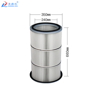 Industrielle Hochwertige Synthetische Austauschbare Polyester-Medien-Luftfilterpatrone für Lufteinlass - Product Image 4