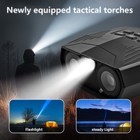 Jumelles de vision nocturne 5K, caméra 60MP, zoom numérique 10X, infrarouge 850nm, écran HD 3 pouces, batterie 5000mAh, gyroscope anti-vibration, chasse