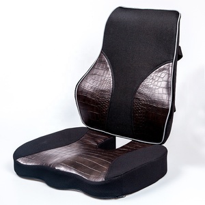 <span class=keywords><strong>Coussin</strong></span> de siège en mousse à mémoire de forme avec <span class=keywords><strong>coussin</strong></span> de soutien <span class=keywords><strong>lombaire</strong></span> ergonomique <span class=keywords><strong>coussin</strong></span> de dossier réglable pour siège de voiture de bureau soulagement du bas du dos - Product Image 4