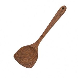 <b>Set</b> of No <b>Paint</b> Chicken Wings Wooden Soup Spoon Frying Dish Spatula Household Non-Stick Kitchenware - Product Image 5