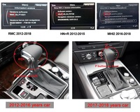 Écran CarPlay sans fil 9 pouces, Android Auto, GPS, navigation, système multimédia Linux pour Audi A6 C7 A7 2012-2018, vente chaude