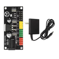 Modul Daya 3.3v 5v 12v Modul Konversi Tegangan Keluaran Ganda DC-DC 12V ke 3.3v 5v 12v