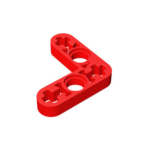 Compatible 32056 0,1 kg/145 Uds 3*3 tipo <span class=keywords><strong>L</strong></span> agujero del eje brazo Delgado curvo bloques de construcción de partículas pequeñas - Product Image 3