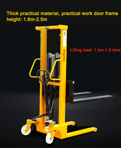 2 Ton <b>Manual</b> Hydraulic Stacker | 1150mm Fork & 1600mm Lift Height CE Certified for Warehouse Factory Retail Material Handling Ma - Product Image 6