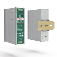 Alimentation industrielle sur rail DIN série NDR, type MW, NDR-75-24, entrée AC/DC 90-264V, sortie 24V 3.2A