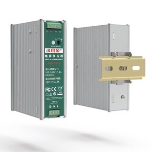 Fuente de Alimentación Industrial de Riel DIN de la Serie <span class=keywords><strong>NDR</strong></span>, Modelo <span class=keywords><strong>NDR</strong></span>-75-24, Tipo MW, CA/CC, Entrada de <span class=keywords><strong>90</strong></span>-264 V CA, Salida de 24 V <span class=keywords><strong>3</strong></span>.2 A - Product Image 2