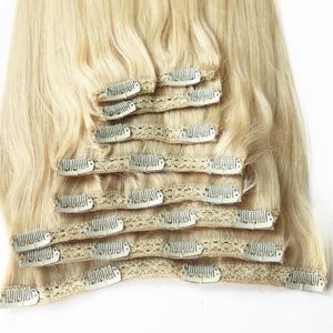 Clip classica per nuovi arrivi con Coda in estensione del volume dei capelli 4 pezzi molletta lunga 22 pollici nell'estensione dei capelli 15a - Product Image 6