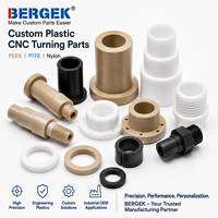 Services de Fabrication de Pièces Usinées Personnalisées OEM en PEEK, PTFE, Nylon, Acier Inoxydable, Usinage CNC, Composants Industriels