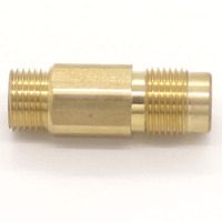 Cylindre de gaz CO2 rechargeable en acier inoxydable usiné sur commande CNC, mini cartouche de CO2 réutilisable pour gonfleur de pneus