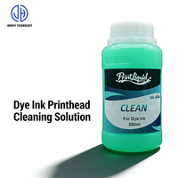 Limpiador de cabezales de impresión PrintLiquid 250ml DTF/DTG UV a base de agua, limpiador de tinta DYE, adecuado para cabezales de impresión XP600, I3200, 4720, DX5
