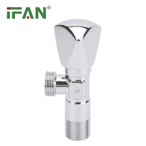 IFAN mẫu miễn phí nước góc Cock van nhanh chóng mở phòng tắm góc van 1/2 ''nam ren Brass góc van - Product Image 2