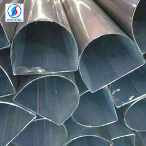 ท่อสแตนเลสครึ่งวงกลมทรงรีแบนท่อสแตนเลส - Product Image 5