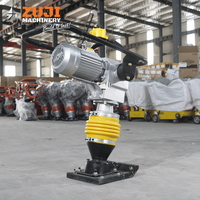 Pilonneuse électrique ZUJI HCD100 220V 380V à tension personnalisable, compacteur de sol, engin de construction, moteur 5.5HP