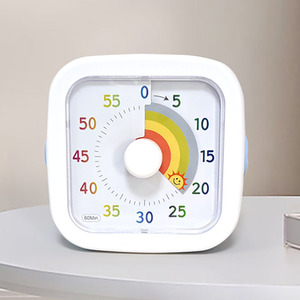 <span class=keywords><strong>Timer</strong></span> Visual Mekanik Penghitung Waktu Mundur 60 Menit untuk Kelas, Dapur, Anak Belajar, dan Aktivitas Lainnya - Model Kubus Elektrik Putar Pomodoro - Product Image 6