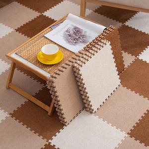 Tapis moderne en polyester fait <span class=keywords><strong>à</strong></span> la <span class=keywords><strong>machine</strong></span> <span class=keywords><strong>à</strong></span> points plats, tapis de salon, couverture de chevet, tapis de sol carré antidérapant 4m - Product Image 2