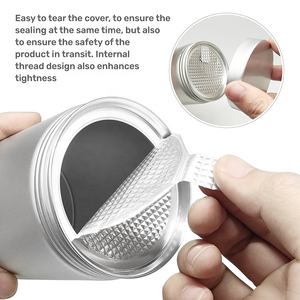 Boîte en aluminium <span class=keywords><strong>pour</strong></span> aliments <span class=keywords><strong>pour</strong></span> animaux de compagnie lyophilisés <span class=keywords><strong>pour</strong></span> chiens et chats, avec bouchon à vis - Contenant en métal recyclable <span class=keywords><strong>pour</strong></span> bonbons et chocolat - Product Image 4