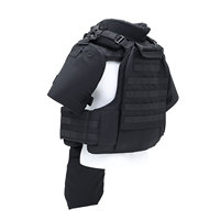 Gilet de protection VANDA 0,57 m² à haute couverture avec couche en aramide EVA, surface en nylon 500D imperméable et interface de transport modulaire