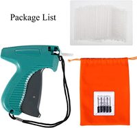 Pistolet d'étiquetage de prix pour vêtements en gros, avec 1000 aiguilles de 3 pouces + 5 aiguilles, outil d'étiquetage, machine à étiquettes, pistolet d'étiquetage de prix, étiqueteuse