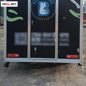 Cart Stand Portable Stainless Steel Food Trailer Truck With Donut - Product Image 3