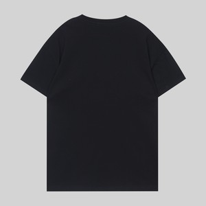 เสื้อยืดแขนสั้นทรงหลวมพิมพ์ลายสีน้ำเงินสไตล์วินเทจ AMI <span class=keywords><strong>RI</strong></span> รุ่นใหม่ปี 2026 สำหรับผู้ชาย ระบายอากาศได้ดี สวมใส่สบาย - Product Image 3