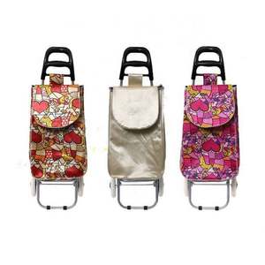 Carrito de Compras Plegable con Ruedas, Ligero y Moderno, Bolsa de Compras Plegable con Ruedas - Product Image 1