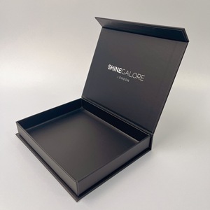 Custom Logo Luxury A4 Hard Rigid Magnetic Flip Gift <b>Box</b> <b>Flat</b> <b>Pack</b> Recyclable Apparel Cosmetic Album Corporate Packaging Custom S - Product Image 3