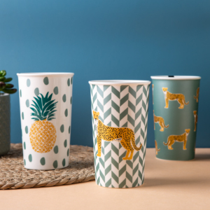 2025 superventas lindo guepardo Graffiti Taza <span class=keywords><strong>de</strong></span> cerámica botella <span class=keywords><strong>de</strong></span> agua creativa y tazas - Product Image 2