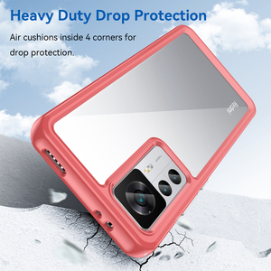 Nuevo diseño 2 en 1, funda de teléfono de parachoques de TPU suave Flexible absorbente de golpes para <span class=keywords><strong>Xiaomi</strong></span> <span class=keywords><strong>12T</strong></span> <span class=keywords><strong>Pro</strong></span> contraportada - Product Image 3