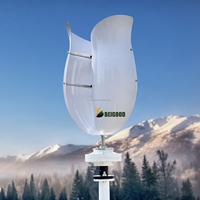 Éolienne Tulip populaire éolienne résidentielle éolienne à axe vertical à vendre 300w 500w 1000w