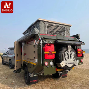 Remolque de Camping de Doble Eje con Certificación ADR, con Energía Solar y Baño, Caravana Galvanizada en Caliente para Campamentos Familiares en Australia - Product Image 2