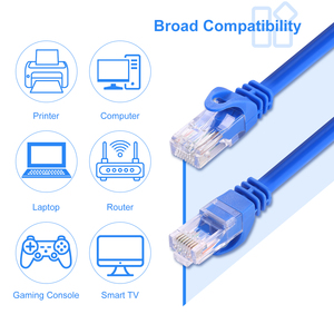 Cable de Conexión Ethernet CAT6 de Cobre de Alta Velocidad - 0.5m a <span class=keywords><strong>100m</strong></span> 305m  <span class=keywords><strong>UTP</strong></span>/FTP/SFTP con Revestimiento de PVC - Product Image 5
