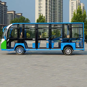 Wholesale Adults 4-<b>wheel</b> Electric Sightseeing Car 72V 8-23 Seater Touring Sightseeing Bus for Sale - Product Image 6