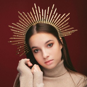 Diademas <span class=keywords><strong>2022</strong></span>, Accesorios para el Cabello con <span class=keywords><strong>Halo</strong></span> Dorado, Corona de Diosa Mary <span class=keywords><strong>Halo</strong></span>, Tocado para Bodas, Fiestas, Disfraces de Halloween, Diadema de Estrella - Product Image 1