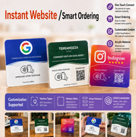Carte de revue NFC : Évaluation par induction, code QR dynamique Google