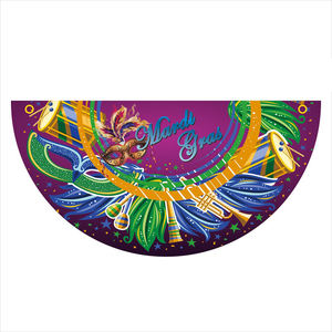 تصميم مخصص ماردي غرا قماش بوليستر رايات معلقة للكرنفال موكب يطفو صور حائط خلفيات ديكور - Product Image 3