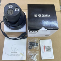 Cámara de Seguridad Tipo Torreta Vikylin Negra/Blanca 4MP 5MP 8MP 4K con Detección de Personas/Vehículos, Audio Bidireccional y Colorvu