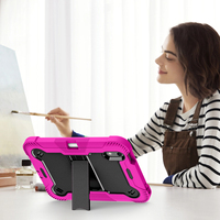 Housse de tablette robuste à triple couche antichoc pour iPad Mini 8 Étui de tablette résistant aux chutes Étui robuste pour iPad Mini 8