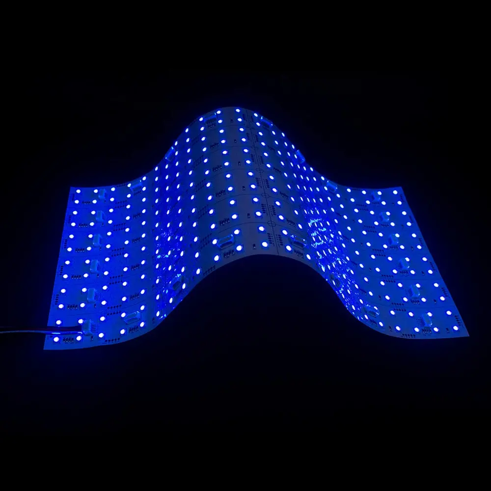 Illuminazione a bassa tensione flessibile pannello Led Rgbw chiaro foglio Led Led foglio di luce flessibile luce Led foglio di luce per la decorazione di pietra