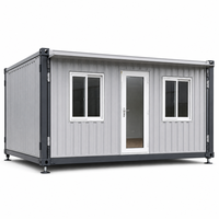 Maison conteneur préfabriquée en structure acier pour logement