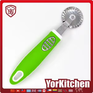 Taglierina per <span class=keywords><strong>Pizza</strong></span> con Logo personalizzato lama in acciaio inox e manico in metallo in metallo per <span class=keywords><strong>Pizza</strong></span> e coltello strumento - Product Image 6