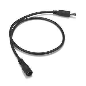 DC 5V 12V 24V Câble D'extension De Puissance 2m 3m 20AWG 0.5mm 5A Fil De Cuivre 5.5x2.1mm Jack Câble D'alimentation CC Pour Panneau Solaire Caméra DE VIDÉOSURVEILLANCE